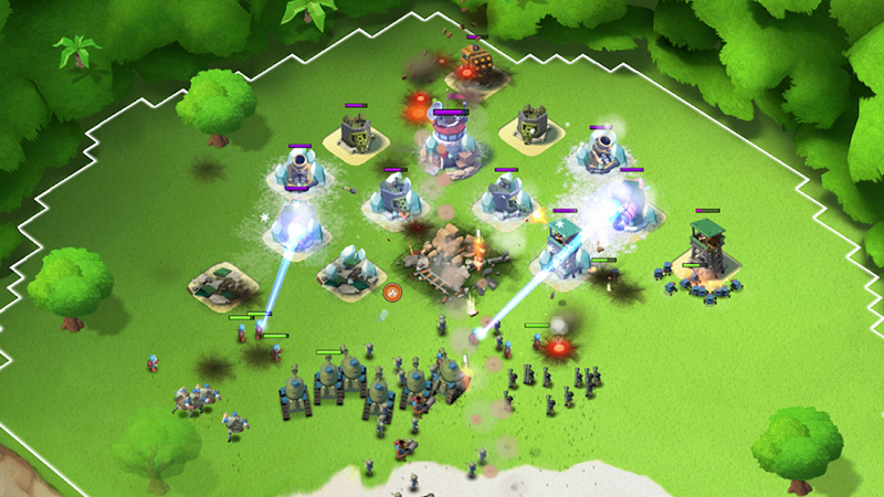 Boom Beach is one game where you can link devices. (Image: Screenshot)